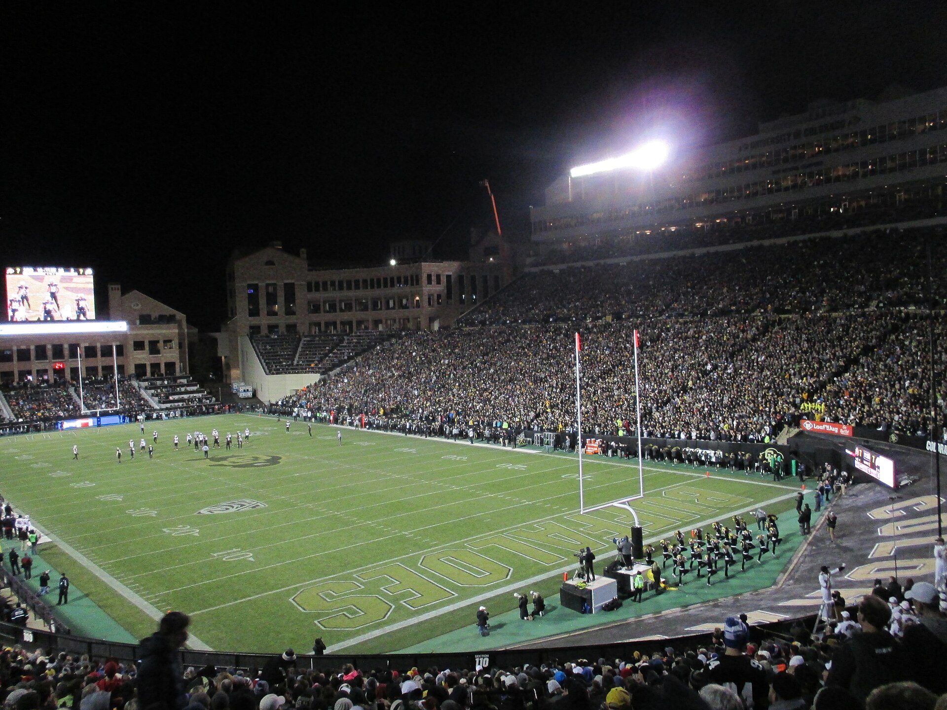 Folsom Field in Boulder, home of Colorado Buffaloes football — Colorado football, home of some of the best NFL players