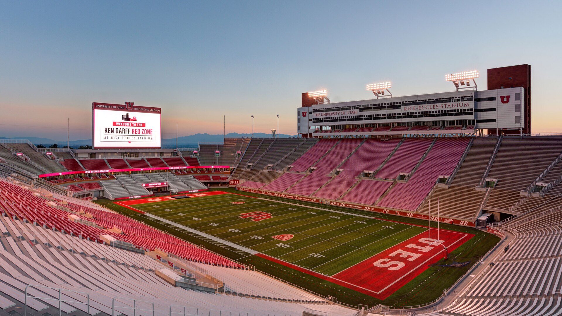 Rice-Eccles Stadium in Salt Lake City, home of Utah Utes football — Utah football, home of some of the best NFL players