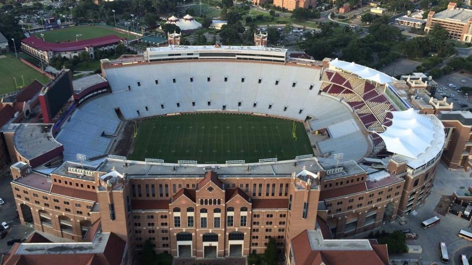 Aerial view of Doak Campbell Stadium at Florida State — Florida State football, home of some of the best NFL players