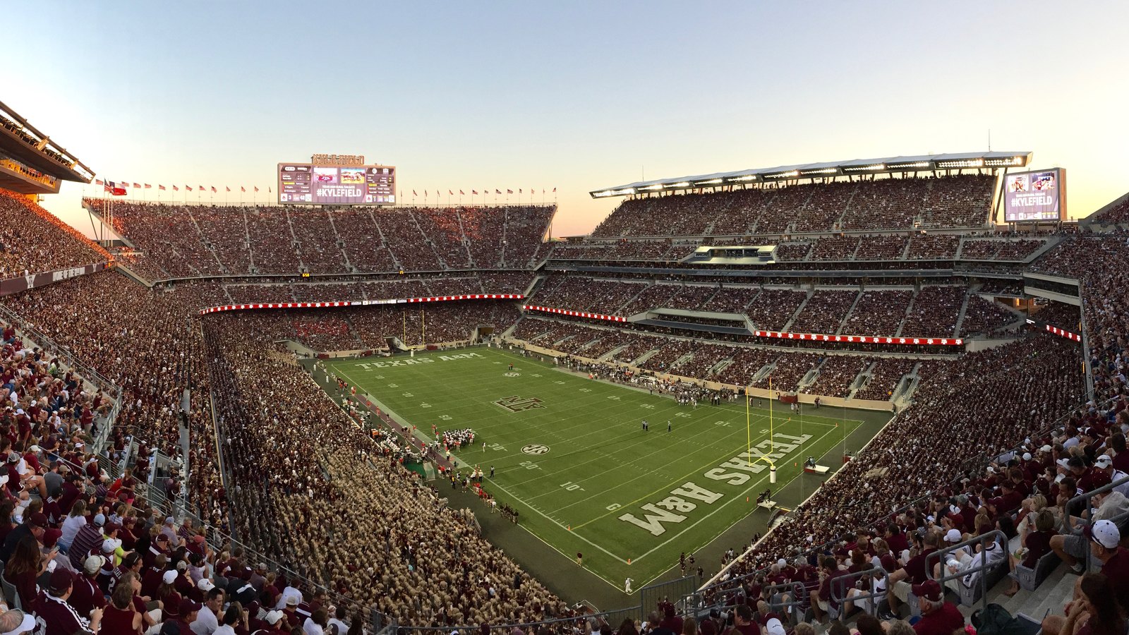 Kyle Field in College Station, home of Texas A&M Aggies football — Texas A&M football, home of some of the best NFL players