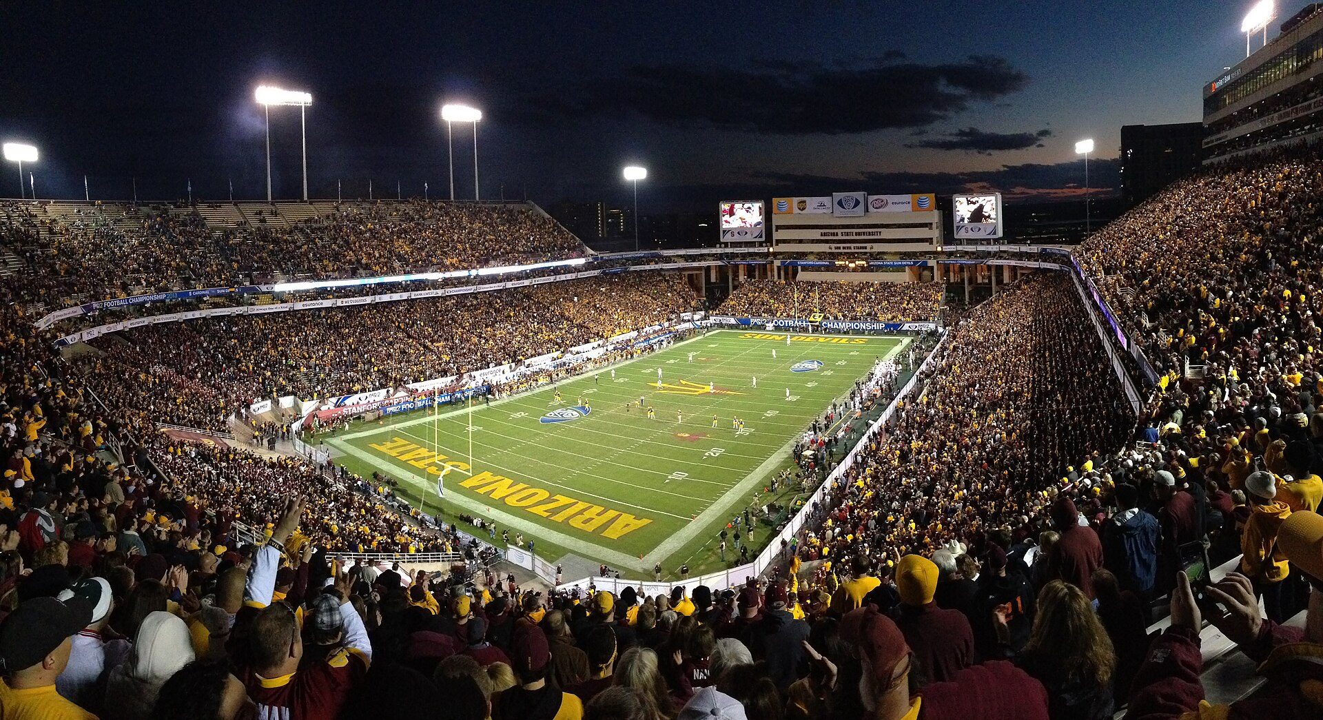 Sun Devil Stadium in Tempe, home of Arizona State Sun Devils football — Arizona State football, home of some of the best NFL players
