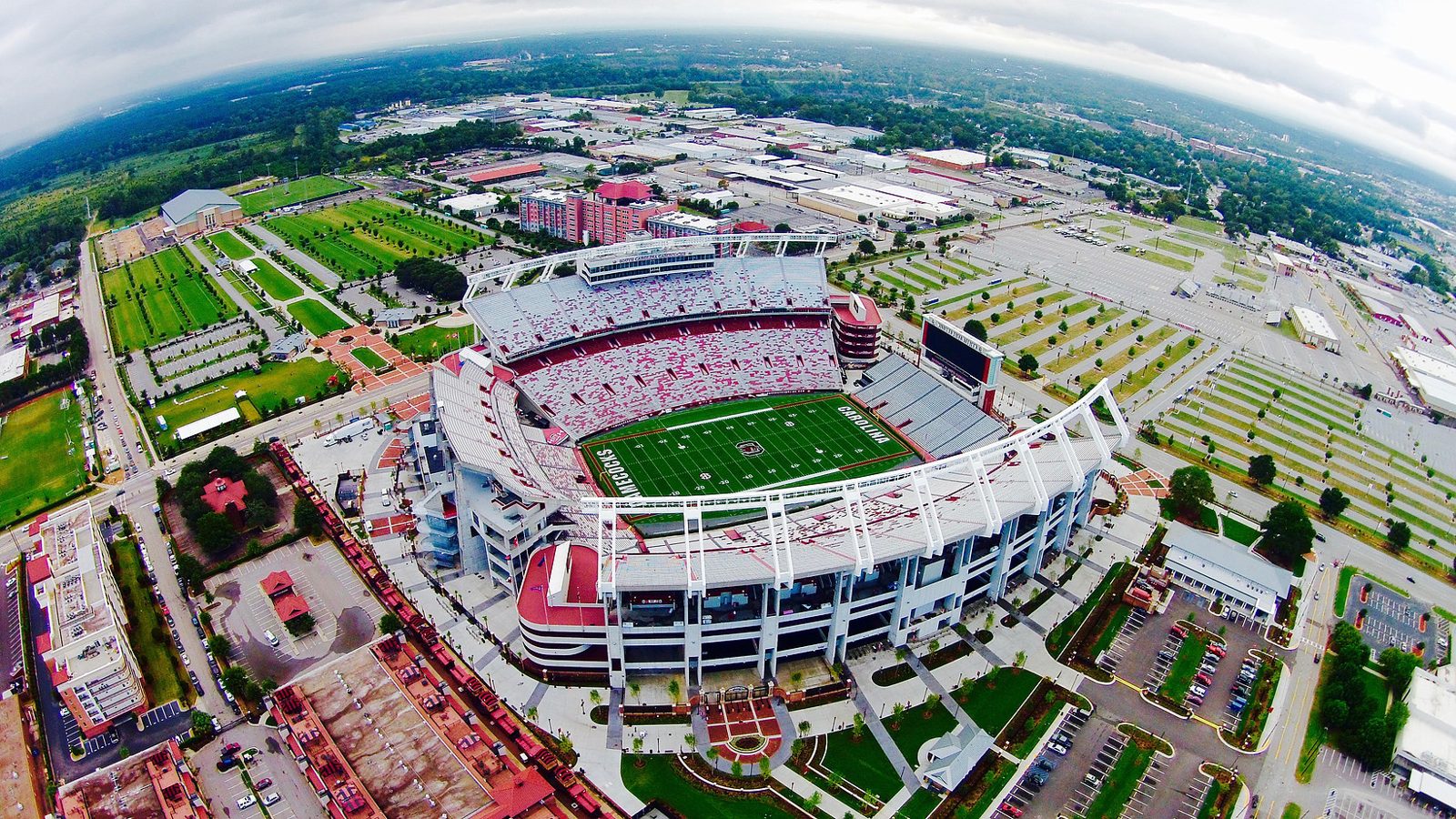 Williams-Brice Stadium in Columbia, home of South Carolina Gamecocks football — South Carolina football, home of some of the best NFL players