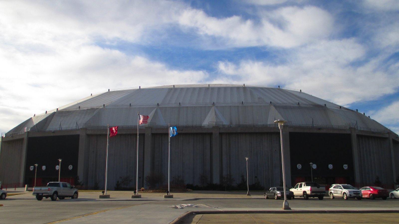 The DakotaDome in Vermillion, home of South Dakota Coyotes football