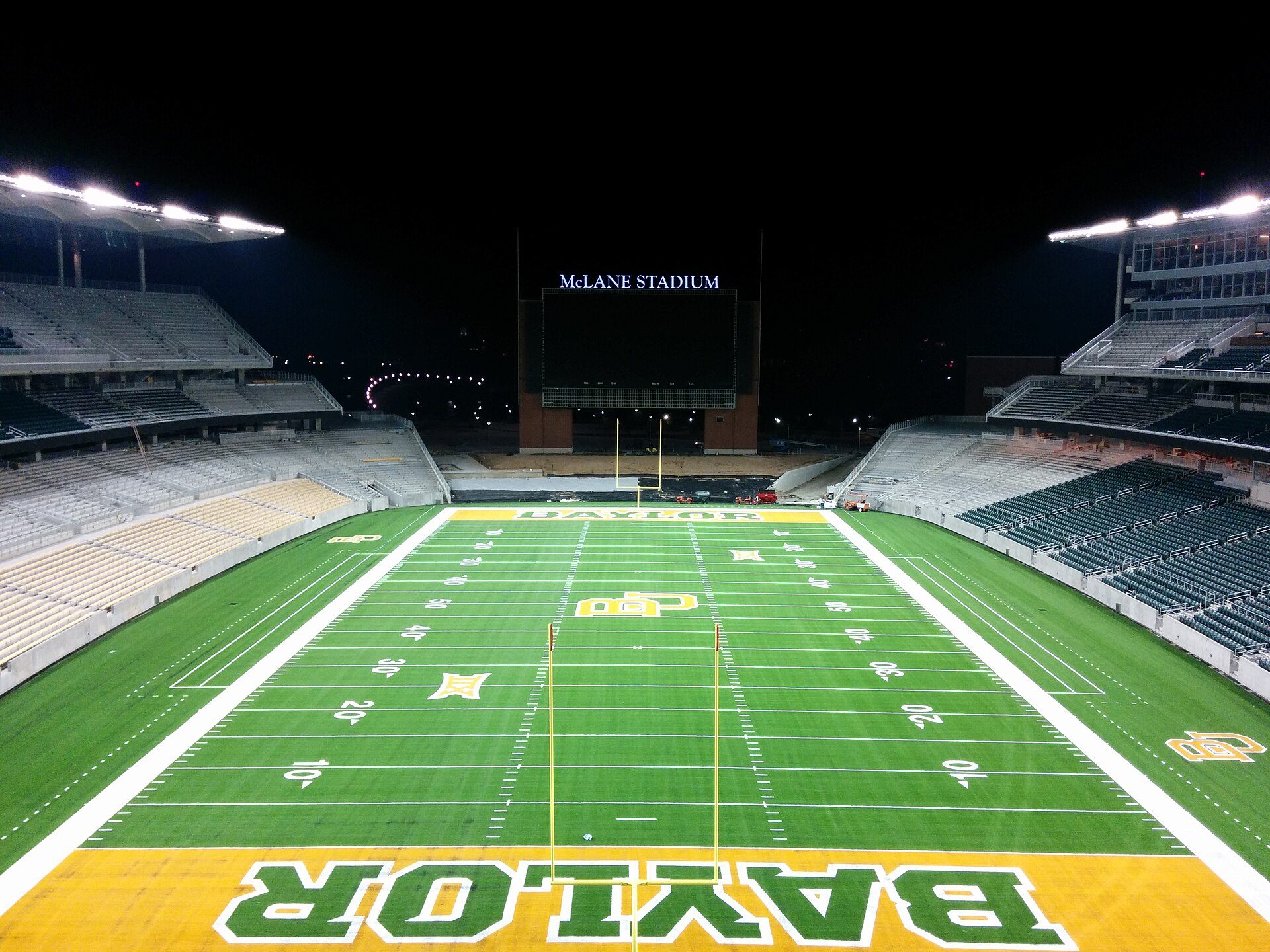 McLane Stadium in Waco, home of Baylor Bears football — Baylor football, home of some of the best NFL players