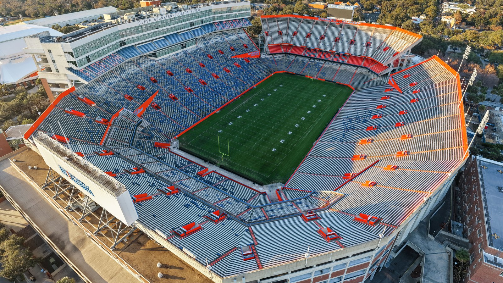 Ben Hill Griffin Stadium in Gainesville, the Swamp, home of Florida Gators football