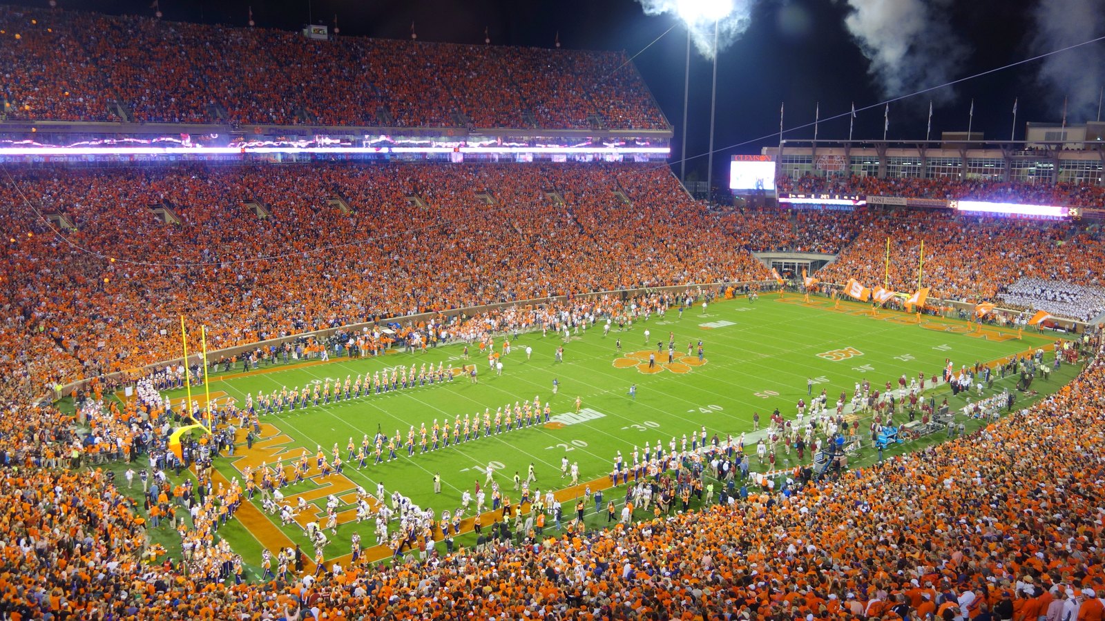 Memorial Stadium at Clemson, known as Death Valley, home of Clemson Tigers football — Clemson football, home of some of the best NFL players